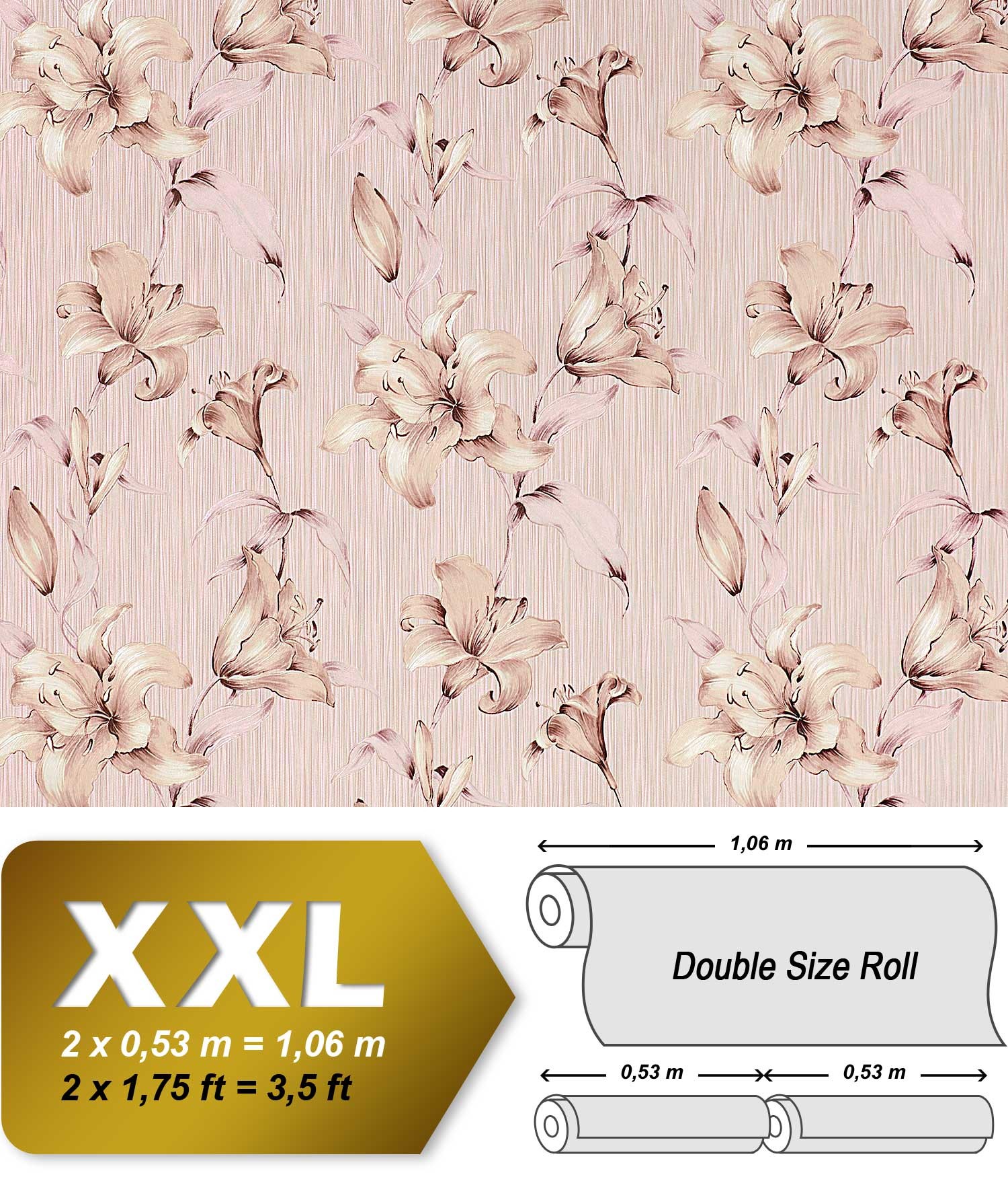 Gebloemd Behang 2256 vliestapete 978 33 - Gebloemd Behang